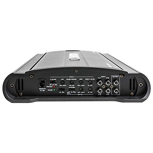 Autotek MM4020.4 Mean Machine Series 4-Channel, Class A/B Car Audio Amplifier – 4000W, Bass Boost, Marine Grade Protection (Amp)
