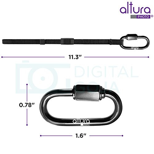 Altura Photo DSLR Camera Tether Safety Strap (2 Pack)
