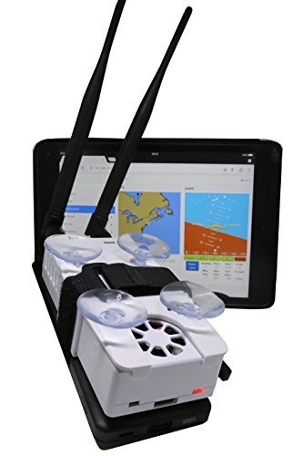 Stratux ADS-B Dual Band Receiver [Aviation Weather and Traffic], Internal WAAS GPS, AHRS, Battery Pack, Suction Mount, Antennas, SDR