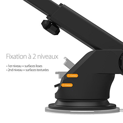 iOttie Easy One Touch 2 Car Mount Holder for iPhone XS Max, iPhone 8/8 Plus, iPhone 7/7 Plus, iPhone 6s Plus/6s/SE, Samsung Galaxy S8 Plus/S8 Edge/S7/S6/Note 9