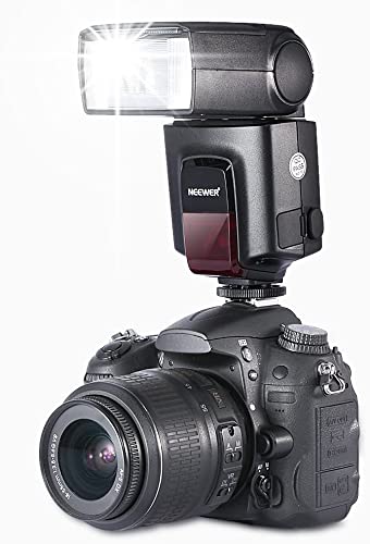 Neewer TT560 Flash Speedlite for Canon, Nikon, Panasonic, Olympus, Pentax and other DSLR Cameras, Digital Cameras with Standard Hot Shoe