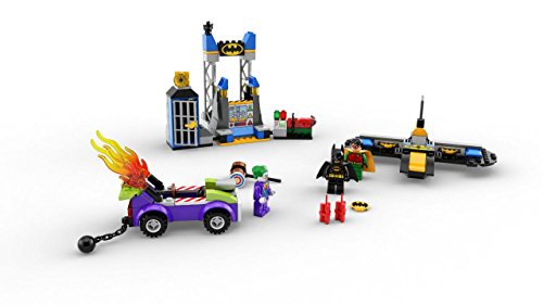 LEGO Juniors 10753 DC The Joker Batcave Attack Building Kit (151 Pieces)