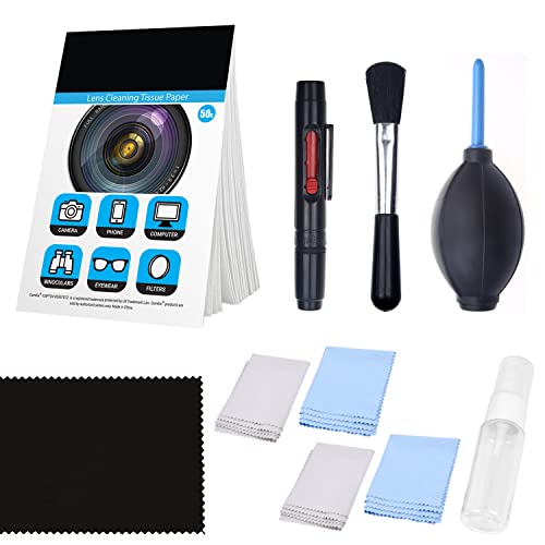 Cleaning Kit for Canon/Nikon/Pentax/Sony DSLR Cameras- Professional Tools and Accessories