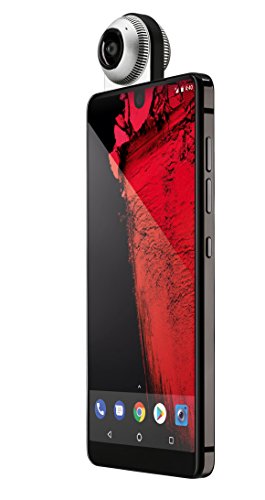 Essential Phone [Black Moon] 128GB [Unlocked] – Titanium/Ceramic, Edge-to-Edge Display