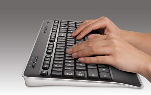 Logitech MK520 Wireless Keyboard and Mouse Combo – Long Battery Life, Reliable 2.4GHz Connectivity ( Keyboard and Mouse)