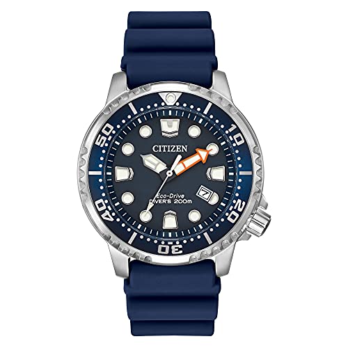 Citizen Eco-Drive Promaster Diver Quartz Men's Watch (Model: BN0151-09L), Stainless Steel/Polyurethane Strap, Blue
