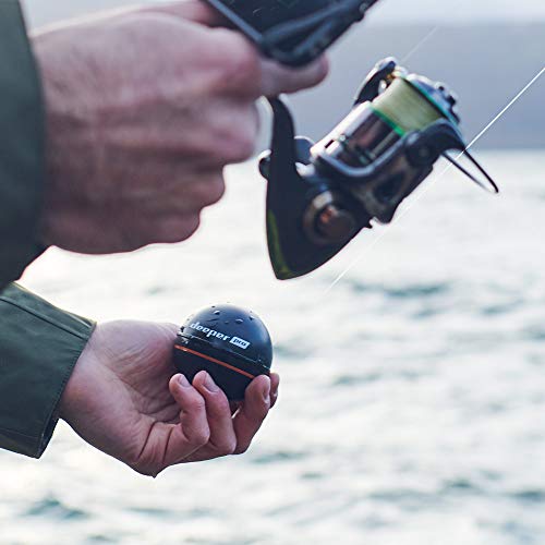 Deeper PRO Smart Sonar Castable & Portable WiFi Fish Finder for Kayaks, Boats & Shore Ice Fishing  [(Castable & Portable)]