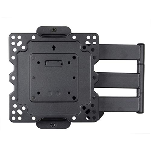 VideoSecu ML531BE2 TV Wall Mount Kit with Free Magnetic Stud Finder and HDMI Cable (Include) for Most 26-55" and New LED TVs up to 60" VESA 400x400 Full Motion with 20" Articulating Arm.