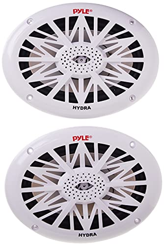 PLMR692 Marine 6x9" Dual 2-Way Outdoor Speakers (260W, Poly Carbon Cone, Cloth Surround) - 1 Pair