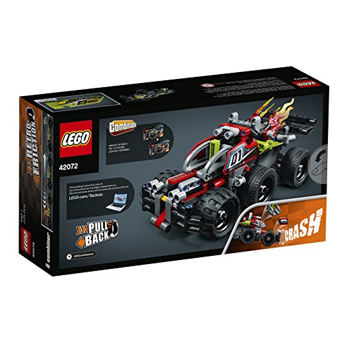 LEGO Technic 42072 WHACK! Building Kit with Pull-Back Stunt Car (135 Pieces)