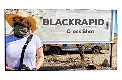 BLACKRAPID Cross Shot Camera Sling (Black) for Left and Right-Handed Photographers
