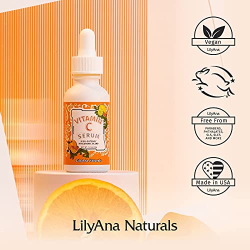 LilyAna Naturals Vitamin C Serum for Face (1 Fl Oz)