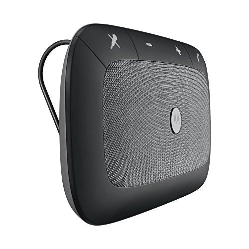 Motorola Sonic Rider SP-005BK/89589N Bluetooth Wireless In-Car Speakerphone, Black (Retail, Silver)