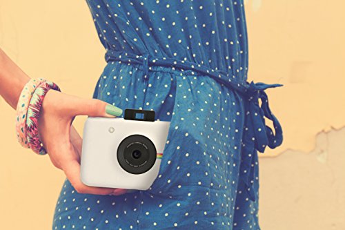 Polaroid Snap Digital Camera (White) with Zero Ink Printing Technology