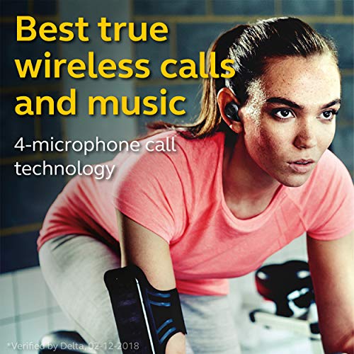 Jabra Elite Sport True Wireless Earbuds: Waterproof Running/Fitness with Heart Rate and Activity Tracker, Bluetooth and Charging Case [Model