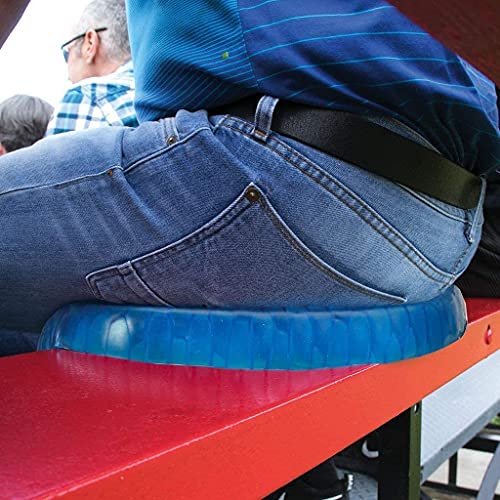 BulbHead Egg Sitter Seat Cushion with Non-Slip Cover, Honeycomb Design Absorbs Pressure Points (Model 87643)