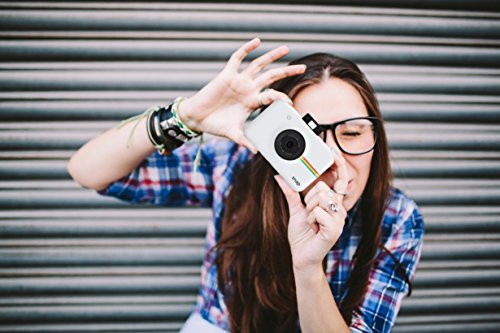 Polaroid Snap Digital Camera (White) with Zero Ink Printing Technology