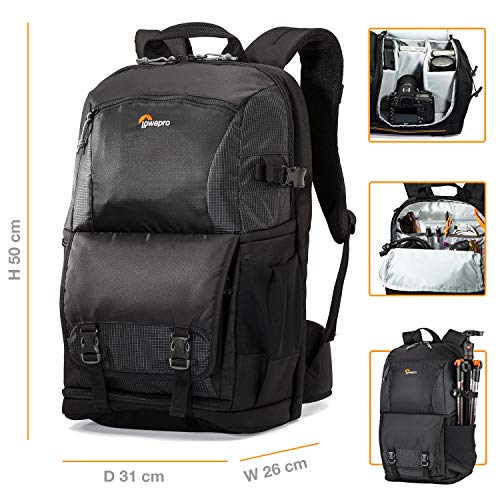 Lowepro Fastpack BP 250 AW II Travel Backpack: For DSLR, 15" Laptop and Tablet
