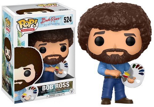 Funko Pop! TV: Bob Ross Collectible Figure (Bob Ross)