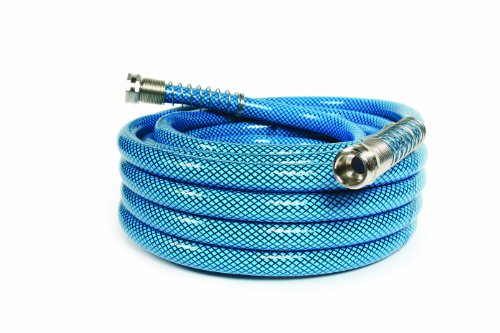 Camco 35ft Premium Drinking Water Hose (22843) - BPA and Lead Free, Anti-Kink Design, 20% Thicker Than Standard 5/8" Inside Diameter, Blue