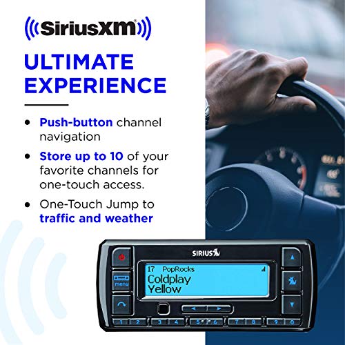 SiriusXM Stratus 7 Satellite Radio with Vehicle Kit [3 Months All Access Free with Subscription]