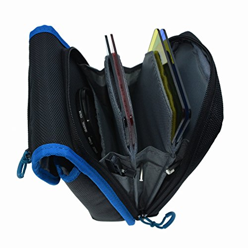 SIOTI Filter Case Square Pouch with 4-Slot Holder (40.5mm-105mm Round/Square Filters & Holder)