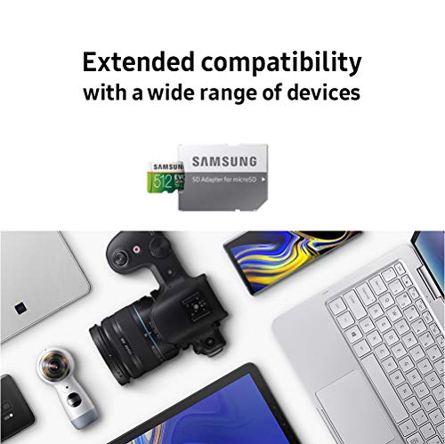 Samsung 128GB MicroSDXC EVO Select Memory Card with Full-Size Adapter (MB-ME128GA/AM, 100MB/s U3)