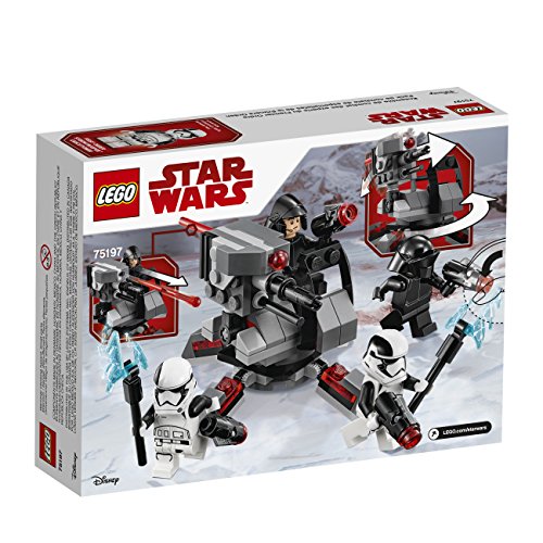 LEGO Star Wars The Last Jedi First Order Specialists Battle Pack 75197 Building Kit (108 Pieces)