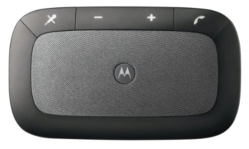 Motorola Sonic Rider SP-005BK/89589N Bluetooth Wireless In-Car Speakerphone, Black (Retail, Silver)