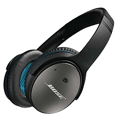 Bose QuietComfort 25 Acoustic Noise Cancelling Headphones - Apple (Black, Wired 3.5mm)