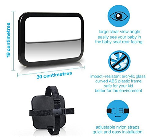 Shynerk SH-M-02 Rear-Facing Baby Car Mirror