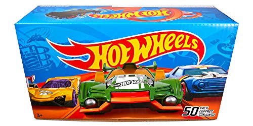 Hot Wheels 50-Pack Basic Car Set (V6697), Multi-Colored