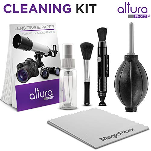 Altura Photo 58mm Accessory Kit for Canon EOS Rebel T8i, T7i, T7, T6i, T6, and SL3 DSLR – Wide Angle Lens, Fisheye Lens, Filter Set (Macro Close-Up, UV, CPL, and ND4) & More.