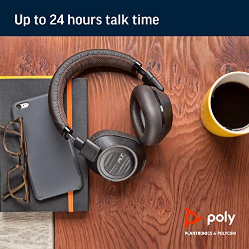 Poly (Plantronics + Polycom) BackBeat PRO 2 Wireless Noise Cancelling Headphones - Black Tan