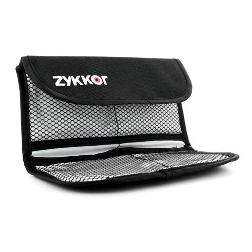 Zykkor Deluxe Professional Filter Pouch for 4 Filters up to 77mm (Large)