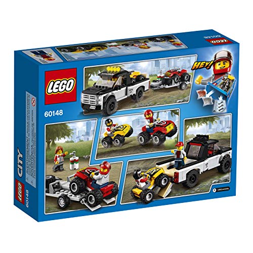 LEGO City ATV Race Team 60148 Building Kit (239 Pieces) with Truck and Race Car Toys (Discontinued)