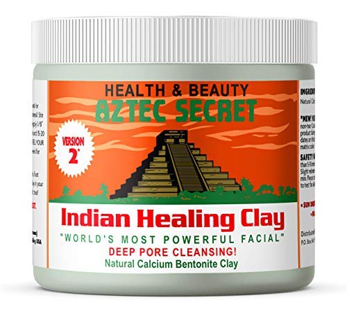 Aztec Secret Indian Healing Clay 1 lb (New Version 2) – Deep Pore Cleansing Facial & Body Mask