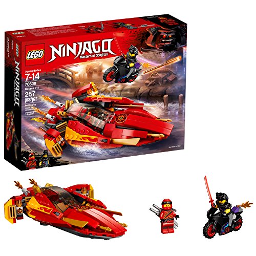 LEGO NINJAGO Katana V11 70638 Building Kit with 257 Pieces (Discontinued by Manufacturer)