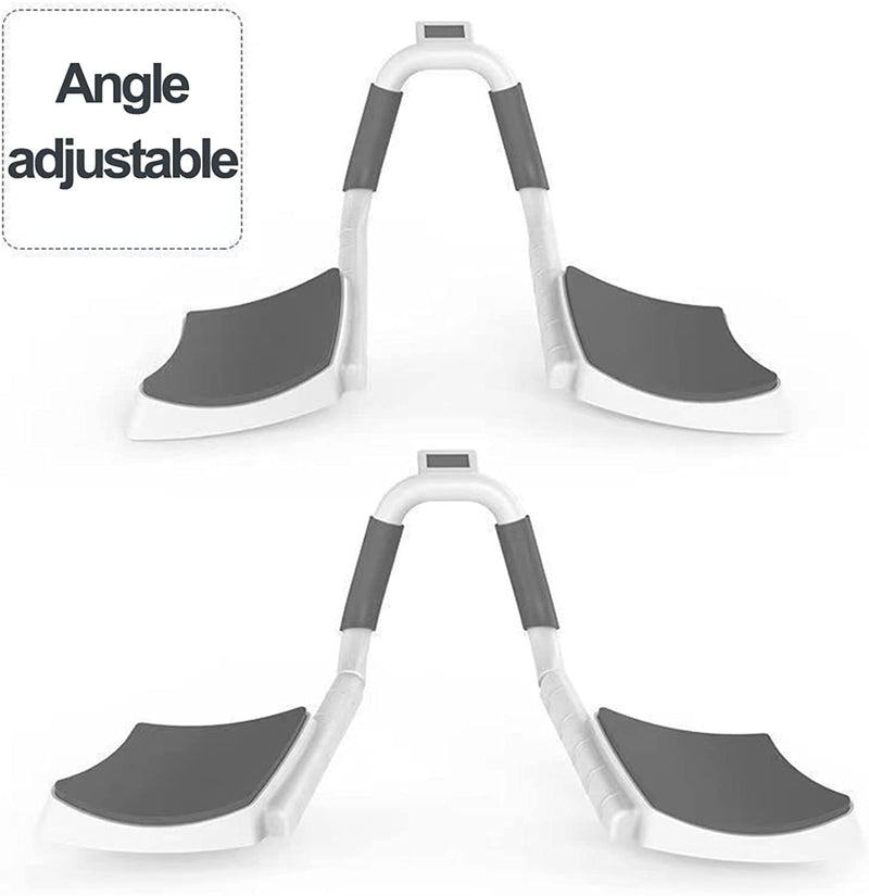 OvOHapia Multifunction Timing Plank Trainer, Abs Stimulator (A-White)