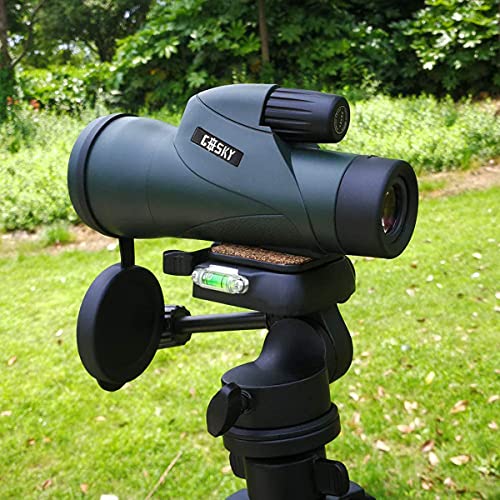 Gosky 12x55 High-Definition Monocular Telescope with Quick Phone Holder (12x55)