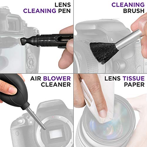 Altura Photo Professional Camera Cleaning Kit for APS-C DSLR and Mirrorless Cameras - Includes Lens Cleaner, Sensor Cleaning Swabs, and Case