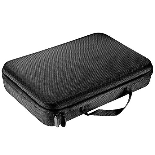 Neewer Shockproof Carrying Case for GoPro Hero 11, 10, 9, 8, Max 7, 6, 5, 4 plus 2018 Insta360, DJI, Akaso, Apeman, Campark, SJCAM Action Cameras and Accessories (Black, Large)