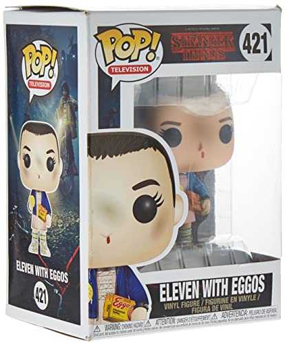 Funko Pop Stranger Things Eleven With/Without Blonde Wig Vinyl Figure (Styles May Vary)