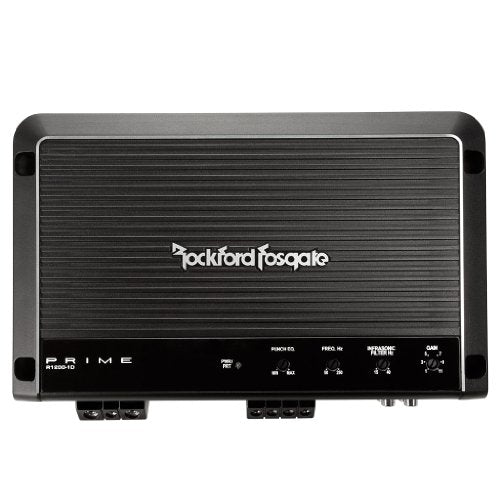 Rockford Fosgate R1200-1D Prime 1,200W Class-D Mono Amplifier