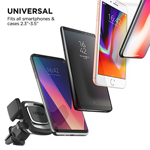 iOttie Easy One Touch 4 Air Vent Car Mount Phone Holder (for iPhone, Samsung, Moto, Huawei, Nokia, LG & Other Smartphones)