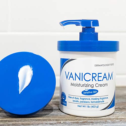 Vanicream Fragrance-Free Moisturizing Cream with Pump, 16 oz.