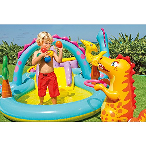 Intex Dinoland Inflatable Play Center, 119" x 90" x 44" (For Ages 2+)