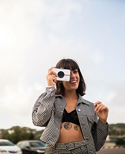 Polaroid Snap Digital Camera (White) with Zero Ink Printing Technology