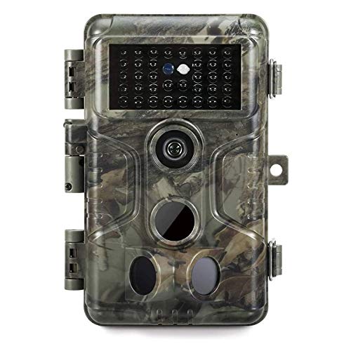 GardePro A3 Trail Camera [20MP, 1080P, H.264 Video, 100ft No Glow Night Vision, 0.1s Trigger Speed, 82ft Motion Detection, Waterproof] for Wildlife & Deer Game Trail