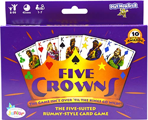 SET Enterprises Five Crowns Card Game (Purple)